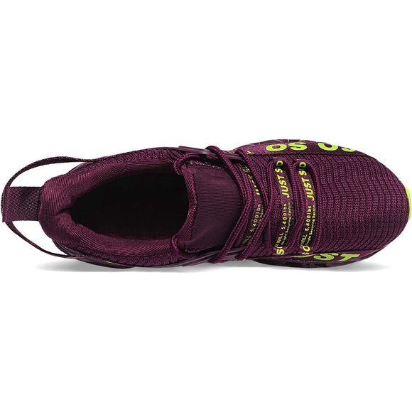 Women's Wine Red Running Walking Tennis Blade Athletic Sneakers Shoes - Picture 5 of 7